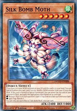 Silk Bomb Moth - Doom of Dimensions (Common) [DOOD - 088] - El Duelista