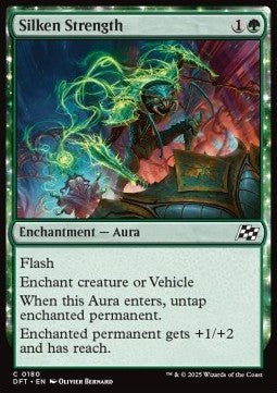 Silken Strength⁣ - Aetherdrift⁣ (Common)⁣ [180] - El Duelista