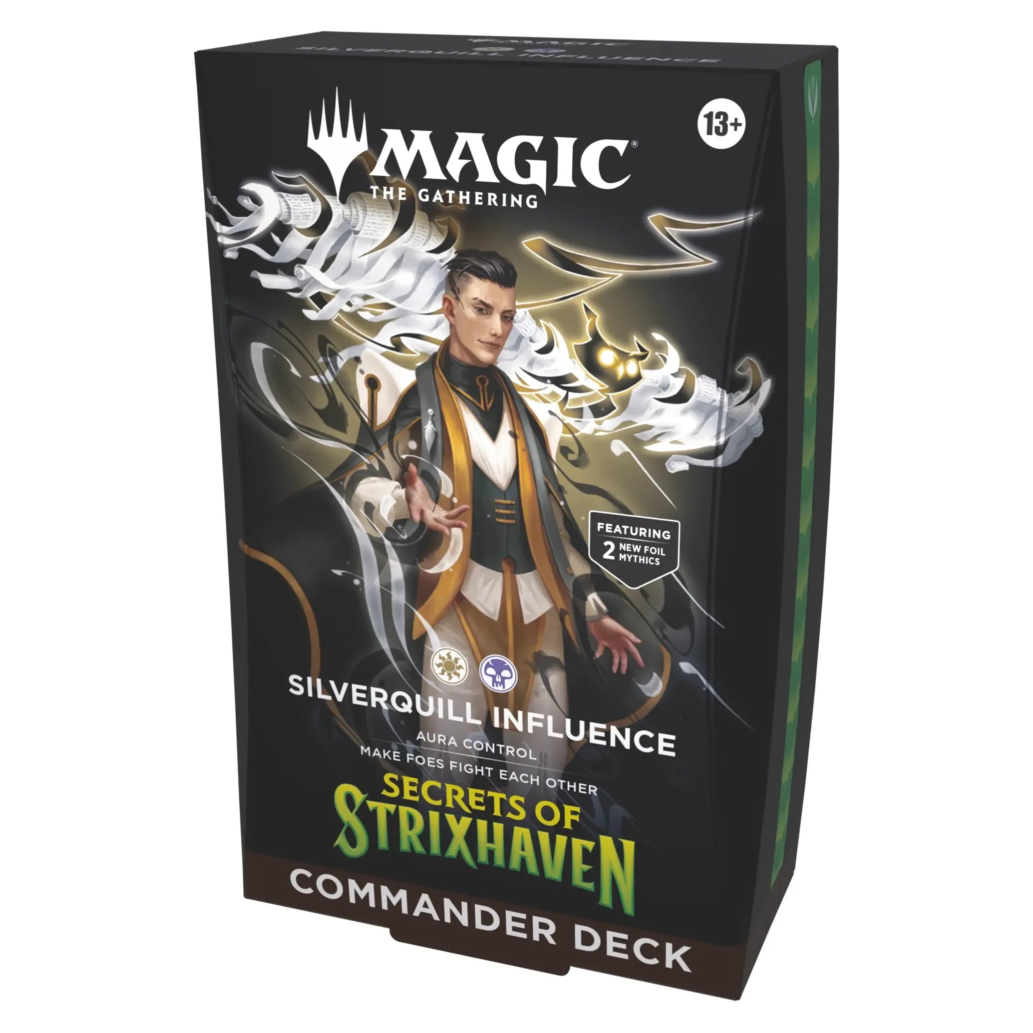 Magic: The Gathering—Secrets of Strixhaven: Silverquill Influence Commander Deck en inglés