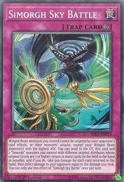 Simorgh Sky Battle - Rising Rampage (Common) [RIRA - 073] - El Duelista