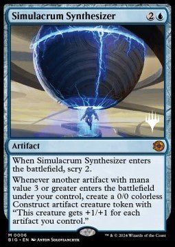 Simulacrum Synthesizer - Outlaws of Thunder Junction: Promos (Mythic) [POTJ - 6] - El Duelista