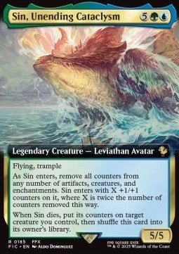 Sin, Unending Cataclysm⁣ - Commander: Magic: The Gathering - FINAL FANTASY: Extras⁣ (Rare)⁣ [185] - El Duelista