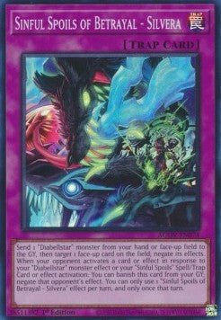 Sinful Spoils of Betrayal - Silvera - Age of Overlord (Super Rare) [AGOV - 074] - El Duelista