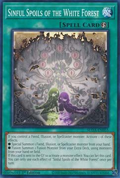 Sinful Spoils of the White Forest⁣ - Supreme Darkness⁣ (Common)⁣ [055] - El Duelista
