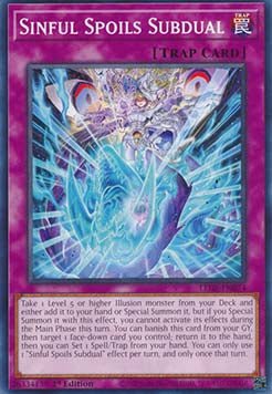 Sinful Spoils Subdual⁣ - Legacy of Destruction⁣ (Common)⁣ [074] - El Duelista