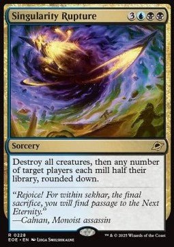 Singularity Rupture⁣ - Edge of Eternities⁣ (Rare)⁣ [228] - El Duelista