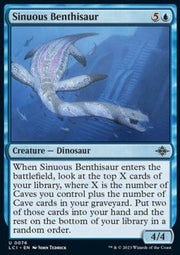 Sinuous Benthisaur⁣ - The Lost Caverns of Ixalan⁣ (Uncommon)⁣ [76] - El Duelista