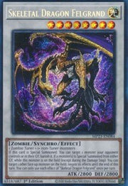 Skeletal Dragon Felgrand - 25th Anniversary Tin: Dueling Heroes Mega Pack (Secret Rare) [MP23 - 084] - El Duelista