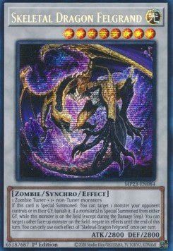 Skeletal Dragon Felgrand - 25th Anniversary Tin: Dueling Heroes Mega Pack (Secret Rare) [MP23 - 084] - El Duelista