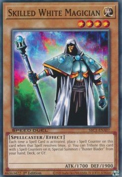Skilled White Magician⁣ - Speed Duel: Streets of Battle City⁣ (Common)⁣ [A07] - El Duelista
