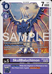 SkullBaluchimon (BT24 - 075) - Time Stranger (Uncommon) [BT - 24 - 075] - El Duelista