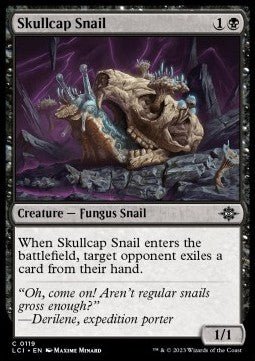 Skullcap Snail⁣ - The Lost Caverns of Ixalan⁣ (Common)⁣ [119] - El Duelista