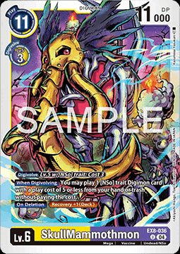 SkullMammothmon (EX8 - 036) (V.1)⁣ - Chain of Liberation⁣ (Uncommon)⁣ [036] - El Duelista