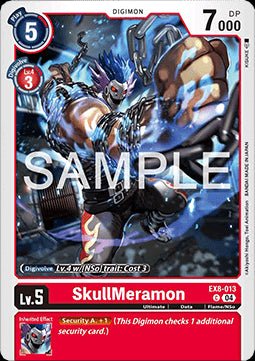 SkullMeramon (EX8 - 013) (V.1)⁣ - Chain of Liberation⁣ (Common)⁣ [013] - El Duelista