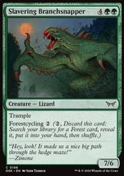 Slavering Branchsnapper⁣ - Duskmourn: House of Horror⁣ (Common)⁣ [198] - El Duelista