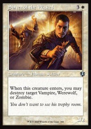 Slayer of the Wicked⁣ - Innistrad Remastered: Extras⁣ (Uncommon)⁣ [348] - El Duelista