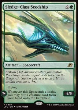 Sledge - Class Seedship⁣ - Edge of Eternities⁣ (Rare)⁣ [208] - El Duelista