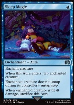 Sleep Magic⁣ - Magic: The Gathering - FINAL FANTASY⁣ (Uncommon)⁣ [74] - El Duelista