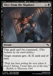 Slice from the Shadows⁣ - Murders at Karlov Manor⁣ (Common)⁣ [103] - El Duelista