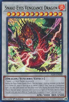 Snake - Eyes Vengeance Dragon (V.1 - Ultra Rare)⁣ - Alliance Insight⁣ (Ultra Rare)⁣ [040] - El Duelista