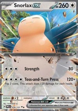 Snorlax ex - Prismatic Evolutions (Double Rare) [PRE - 076] - El Duelista