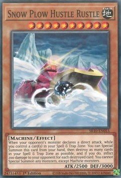 Snow Plow Hustle Rustle - Structure Deck: Mechanized Madness (Common) [SR10 - 015] - El Duelista