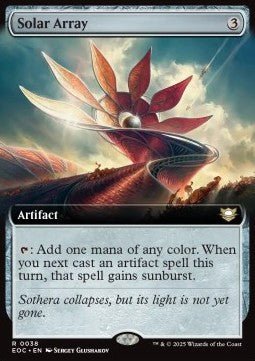 Solar Array⁣ - Commander: Edge of Eternities: Extras⁣ (Rare)⁣ [38] - El Duelista