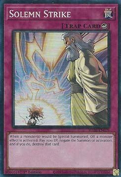 Solemn Strike (V.6 - Collectors Rare)⁣ - 25th Anniversary Rarity Collection II⁣ (Collectors Rare)⁣ [079] - El Duelista