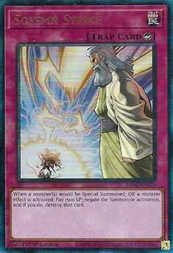 Solemn Strike (V.7 - Ultimate Rare)⁣ - 25th Anniversary Rarity Collection II⁣ (Ultimate Rare)⁣ [079] - El Duelista