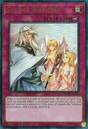 Solemn Warning (V.7 - Ultimate Rare) - 25th Anniversary Rarity Collection II (Ultimate Rare) [RA02 - 078] - El Duelista