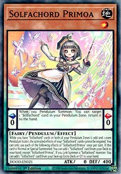 Solfachord Primoa - Doom of Dimensions (Common) [DOOD - 021] - El Duelista