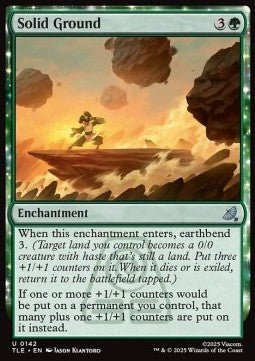 Solid Ground - Magic: The Gathering | Avatar: The Last Airbender: Eternal (Uncommon) [TLE - 142] - El Duelista