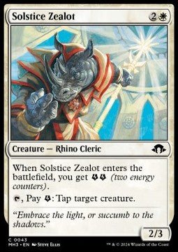Solstice Zealot⁣ - Modern Horizons 3⁣ (Common)⁣ [43] - El Duelista