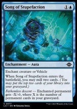 Song of Stupefaction⁣ - The Lost Caverns of Ixalan⁣ (Common)⁣ [77] - El Duelista