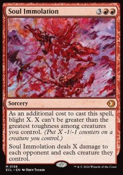 Soul Immolation - Lorwyn Eclipsed (Mythic) [ECL - 156] - El Duelista