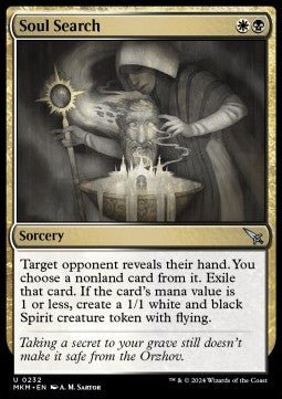 Soul Search⁣ - Murders at Karlov Manor⁣ (Uncommon)⁣ [232] - El Duelista