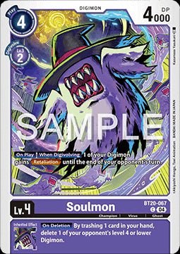 Soulmon (BT20 - 067)⁣ - Special Booster Ver 2.5⁣ (Common)⁣ [067] - El Duelista