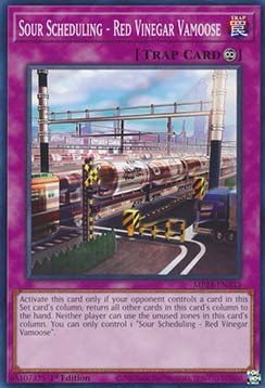 Sour Scheduling - Red Vinegar Vamoose⁣ - 25th Anniversary Tin: Dueling Mirrors⁣ (Common)⁣ [333] - El Duelista