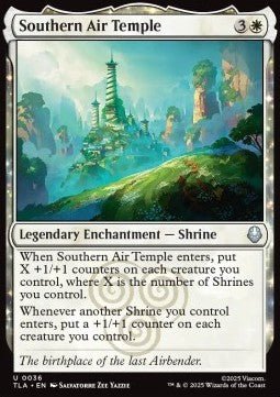 Southern Air Temple - Magic: The Gathering | Avatar: The Last Airbender (Uncommon) [TLA - 36] - El Duelista