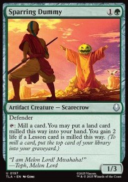 Sparring Dummy - Magic: The Gathering | Avatar: The Last Airbender (Uncommon) [TLA - 197] - El Duelista