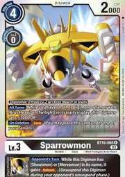 Sparrowmon (BT10 - 060) (V.1)⁣ - Xros Encounter⁣ (Rare)⁣ [060] - El Duelista