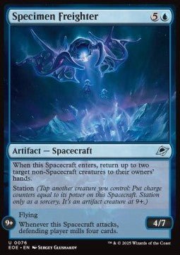 Specimen Freighter⁣ - Edge of Eternities⁣ (Uncommon)⁣ [76] - El Duelista
