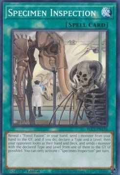 Specimen Inspection - Battles of Legend: Chapter 1 (Common) [BLC1 - 136] - El Duelista