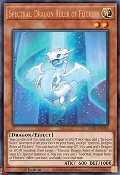 Spectral, Dragon Ruler of Flickers⁣ - Alliance Insight⁣ (Ultra Rare)⁣ [018] - El Duelista
