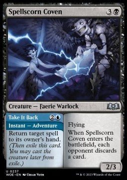 Spellscorn Coven // Take It Back⁣ - Wilds of Eldraine⁣ (Uncommon)⁣ [237] - El Duelista