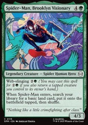 Spider - Man, Brooklyn Visionary - Magic: The Gathering | Marvel's Spider - Man (Common) [SPM - 115] - El Duelista