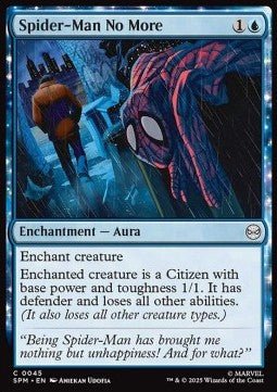 Spider - Man No More - Magic: The Gathering | Marvel's Spider - Man (Common) [SPM - 45] - El Duelista