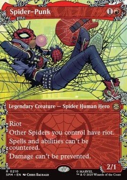 Spider - Punk (V.2) - Magic: The Gathering | Marvel's Spider - Man: Extras (Rare) [XSPM - 210] - El Duelista