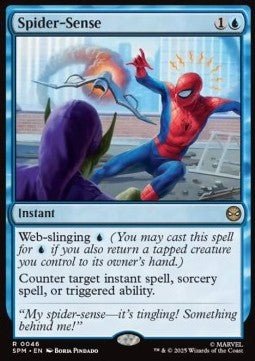 Spider - Sense - Magic: The Gathering | Marvel's Spider - Man (Rare) [SPM - 46] - El Duelista