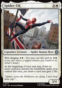 Spider - UK - Magic: The Gathering | Marvel's Spider - Man (Uncommon) [SPM - 17] - El Duelista